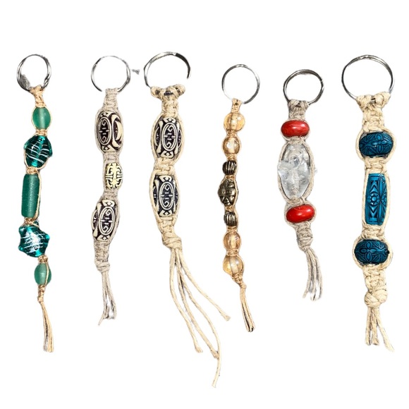 Handmade Beaded Keychains - Picture 1 of 1